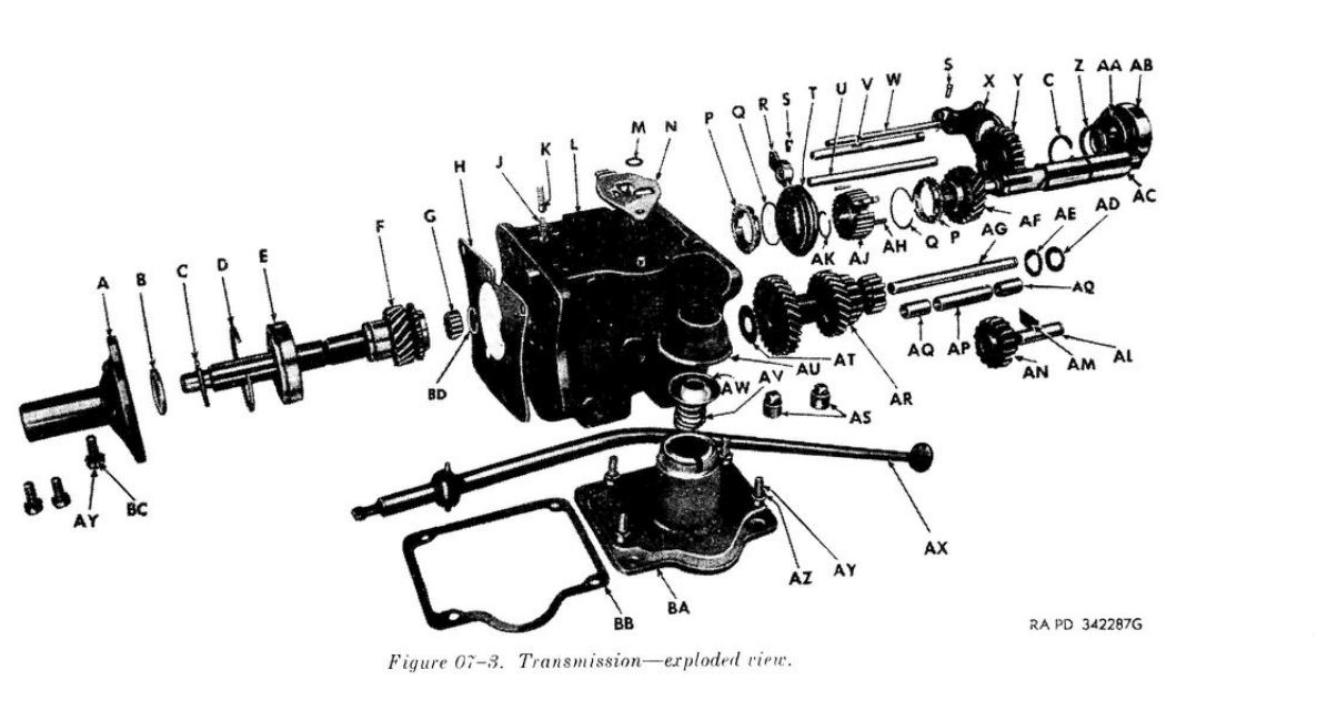 T-84 — Exploded Drawing — Original ORD 9 G503 Drawing with Parts Markings