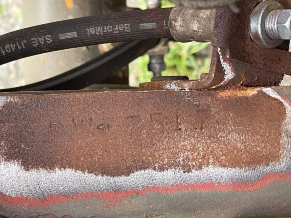 Ford GPW broj šasije