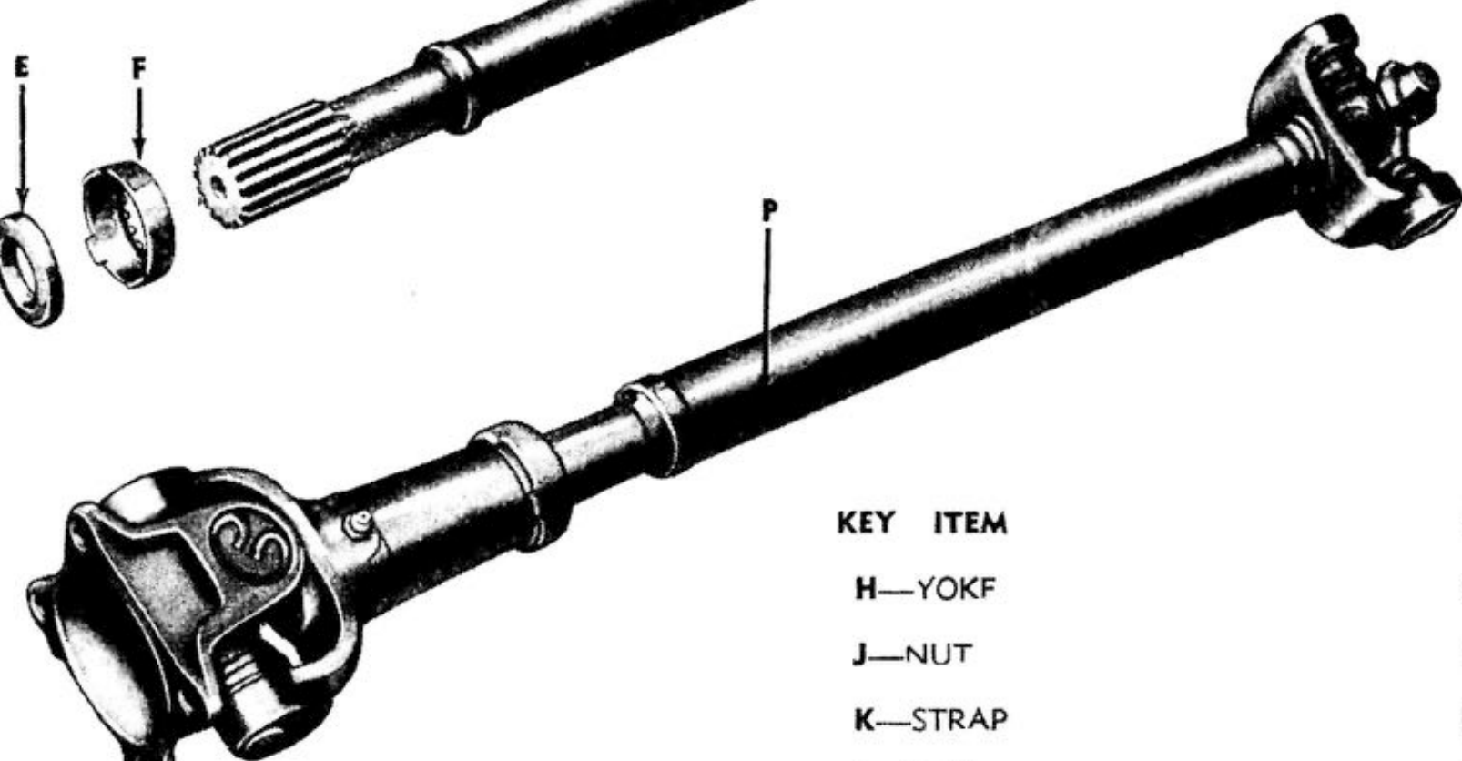 A1327 · P · complete rear gimbal
