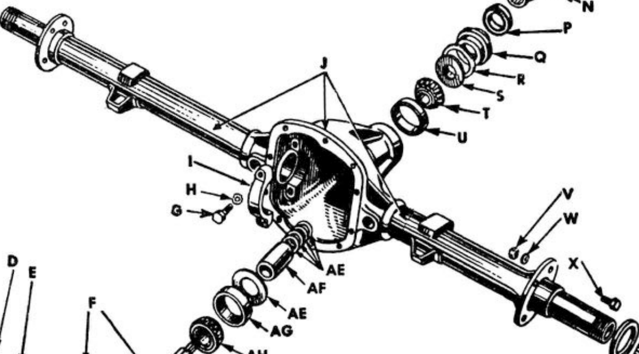 A5500 · J · housing in bridge assembly