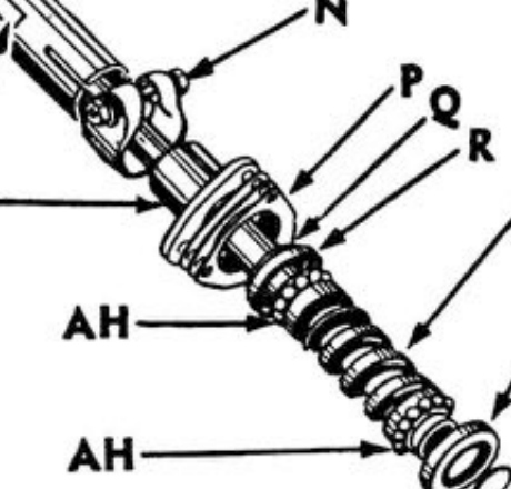 A8838 · S · worm and shaft end