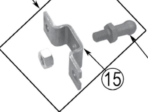 Clutch Control Stud & Bracket