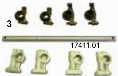 Rocker Arm Shaft & Bracket Kit