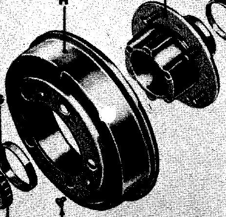 Hub & Drum Left Front