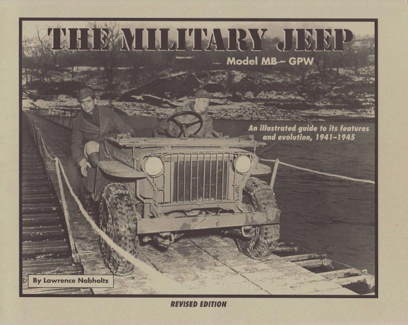 Cover: The Military Jeep Model MB GPW